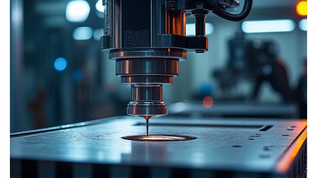 CNC 기계와 로봇 자동화 라인